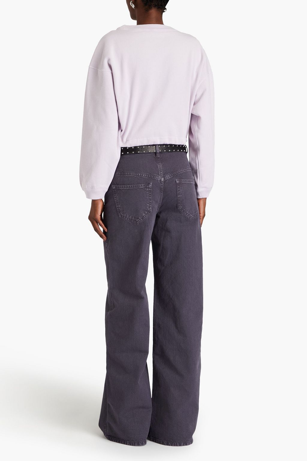 ISABEL MARANT Lemony high-rise flared jeans