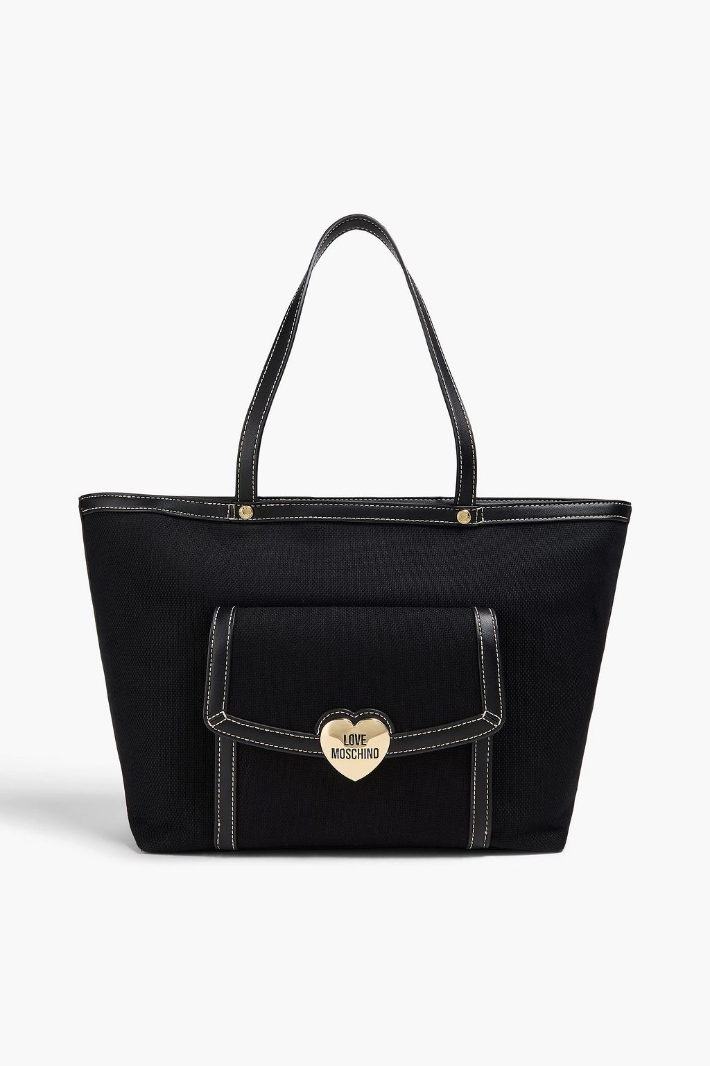 LOVE MOSCHINO Canvas tote THE OUTNET