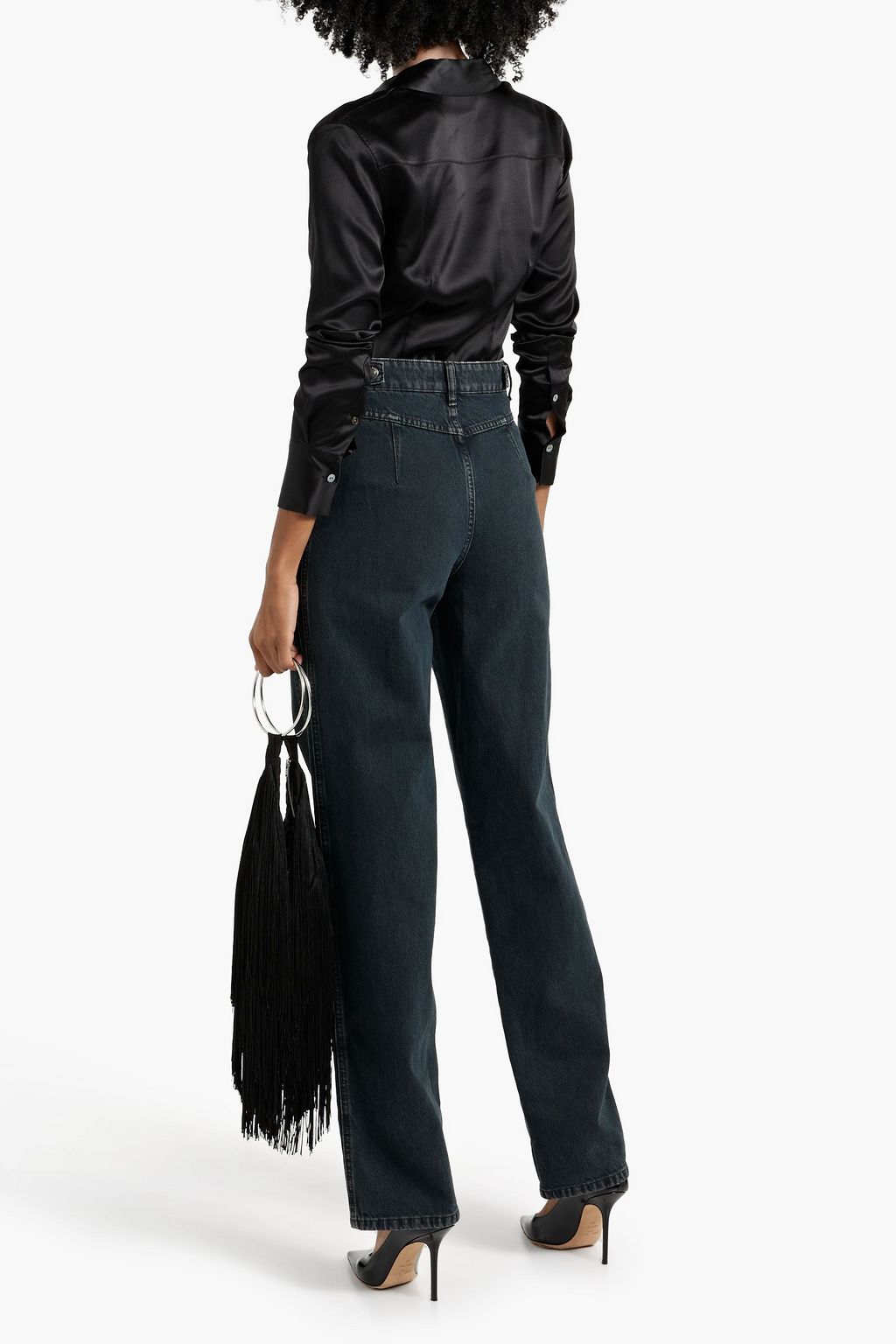 IRO Ceaumar high-rise straight-leg jeans