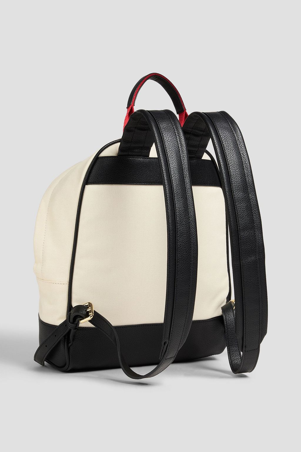 LOVE MOSCHINO Embroidered canvas backpack