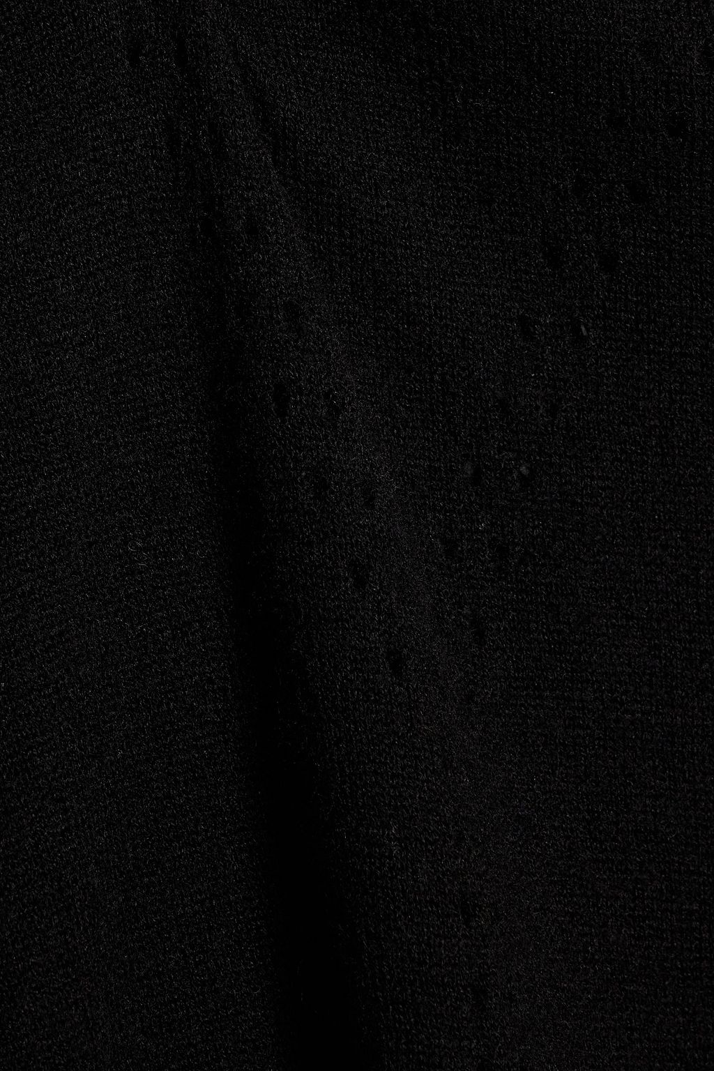 IRO Zayho pointelle-knit wool and silk-blend turtleneck sweater