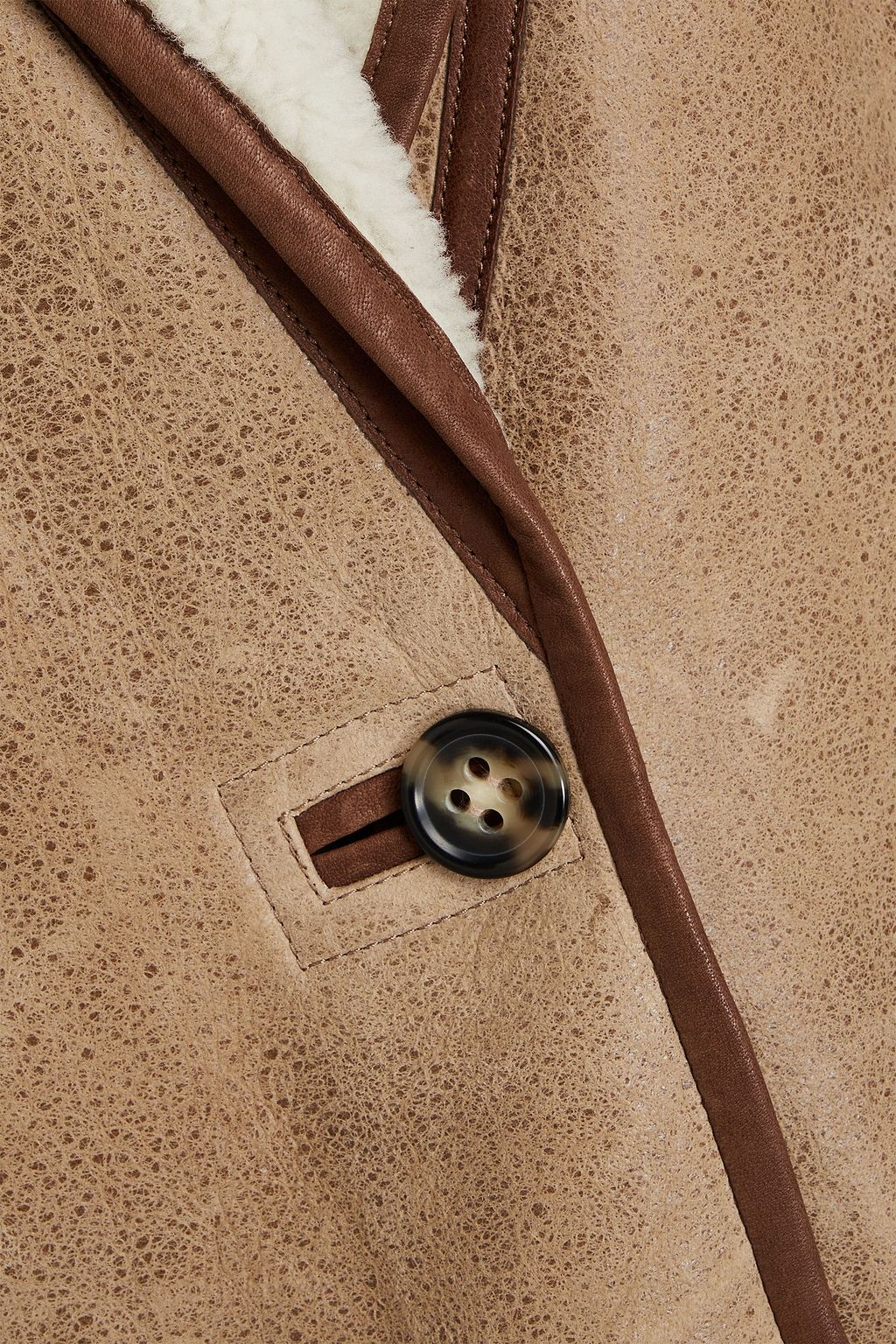 MARANT ÉTOILE Anawa shearling jacket