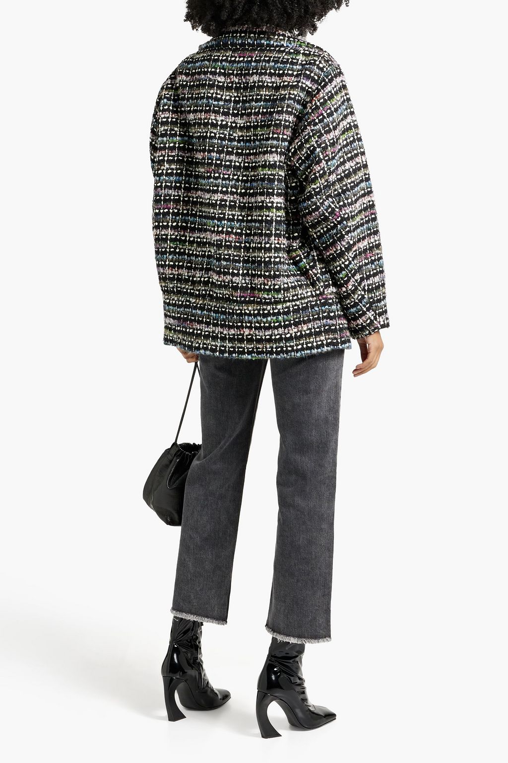 IRO Judit bouclé-tweed coat
