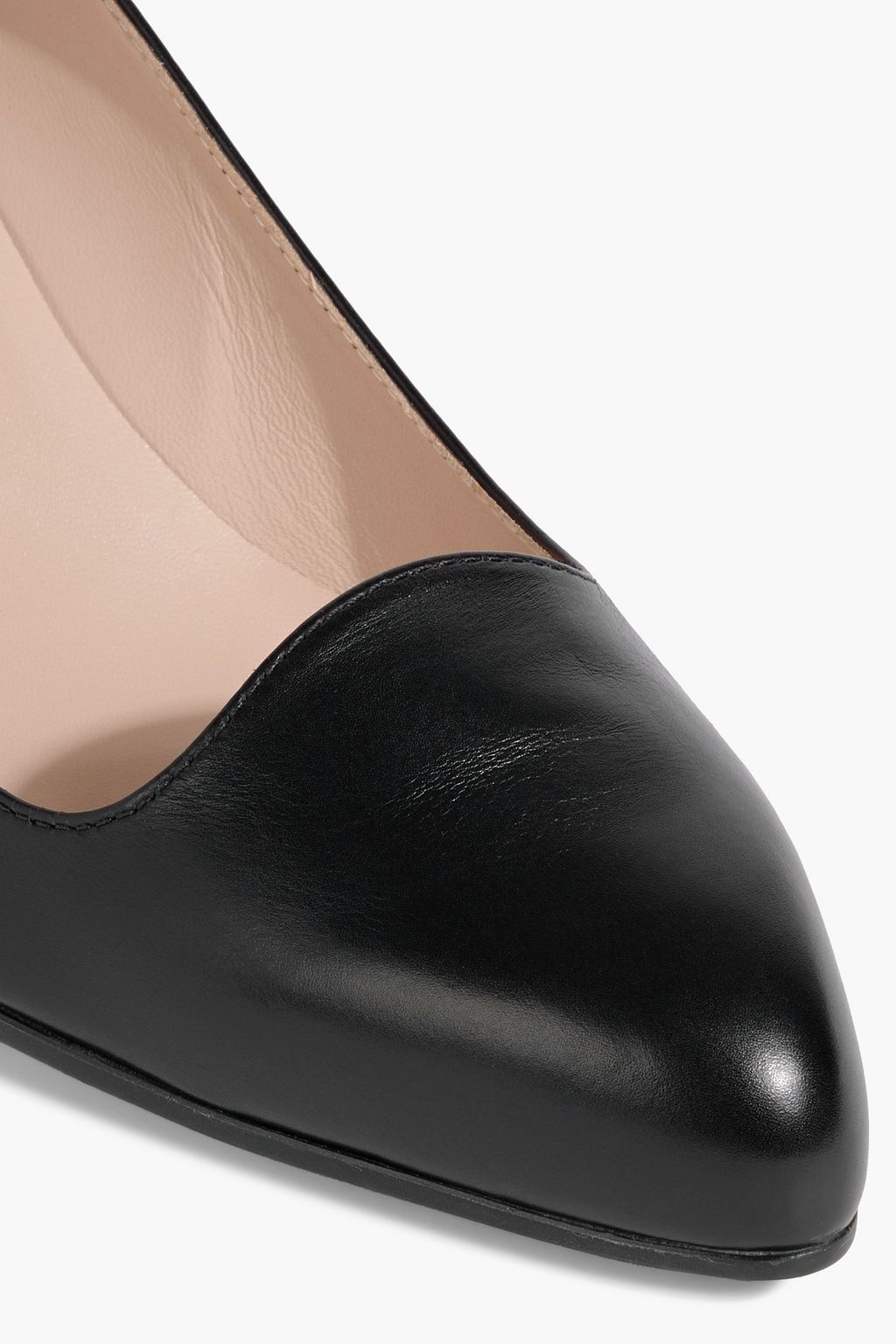 TOD'S Leather wedge pumps