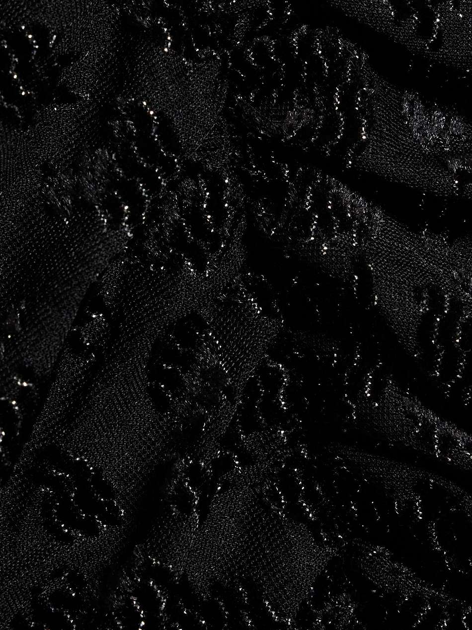 audry leopard-print devoré-velvet mini dress