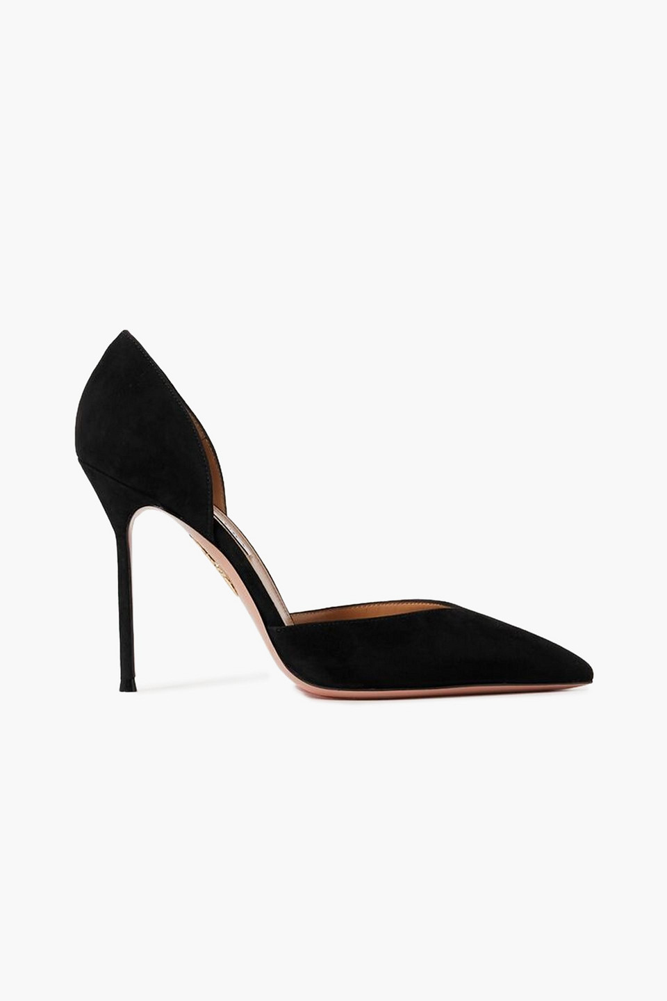 Uptown 105 suede pumps