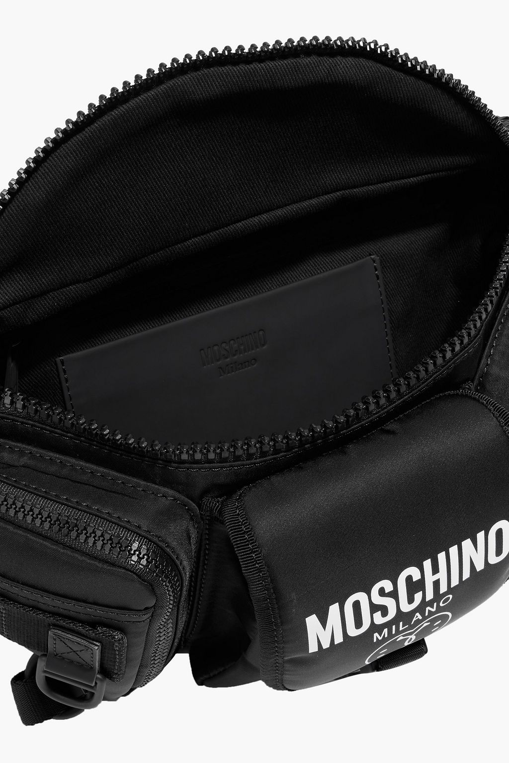MOSCHINO Logo-print shell belt bag