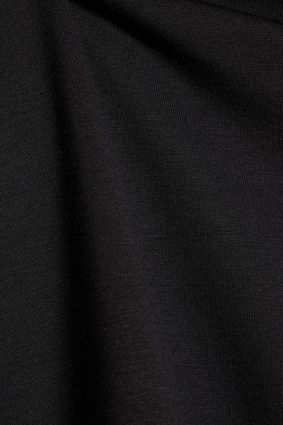 Iro Jehanne Cutout Lyocell And Cotton-blend Jersey Top In Black