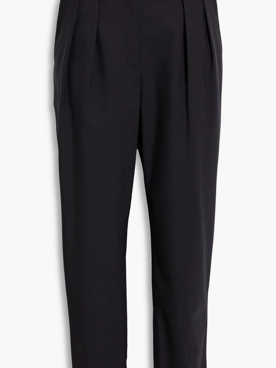 ijonac pleated wool-blend twill tapered pants