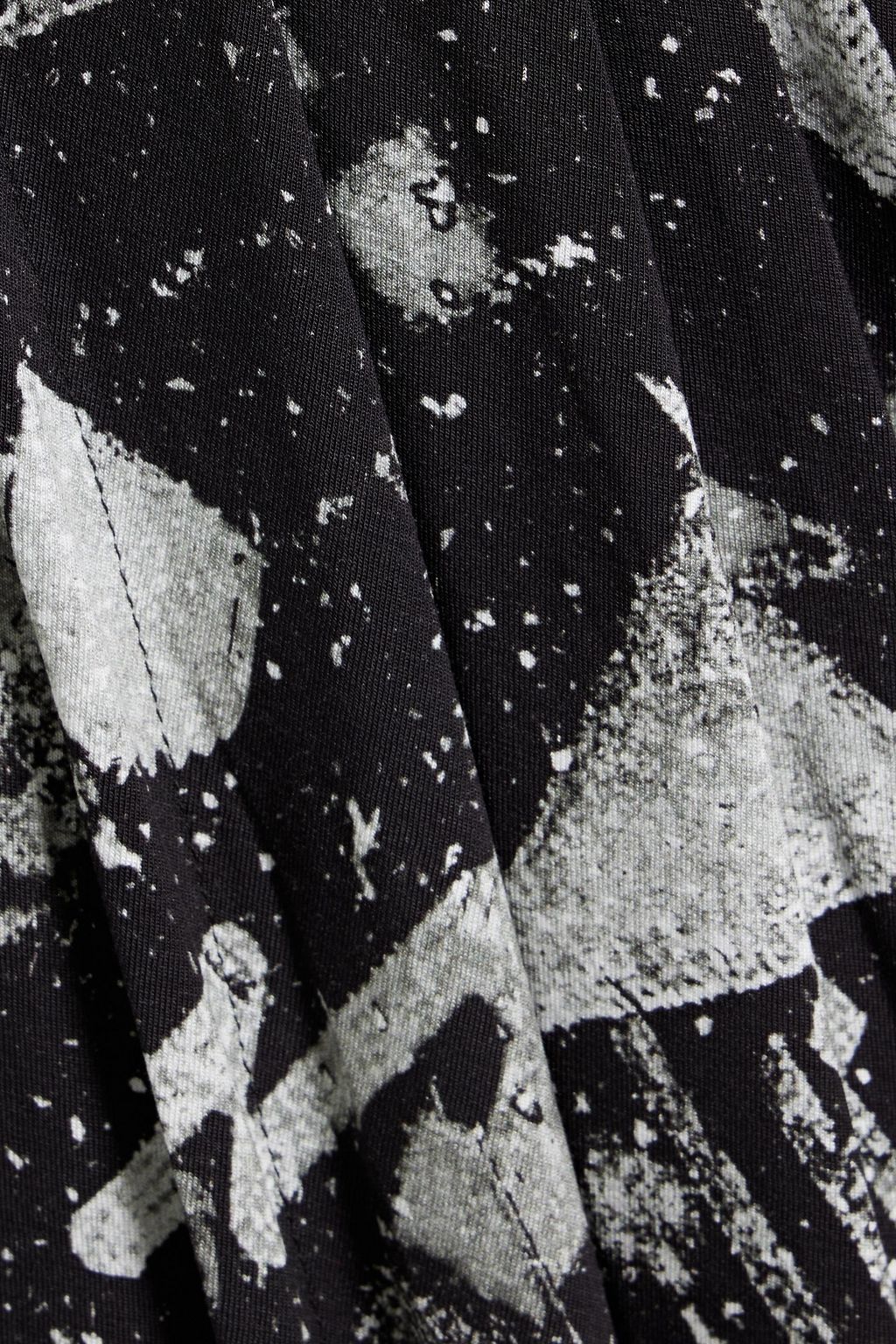 IRO Yuki wrap-effect printed Lyocell-blend maxi skirt