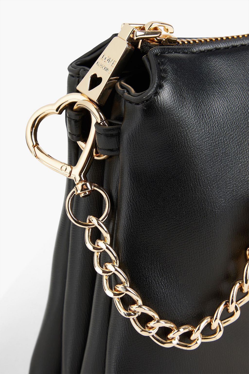 LOVE MOSCHINO حقيبة كتف من الجلد الصناعي
