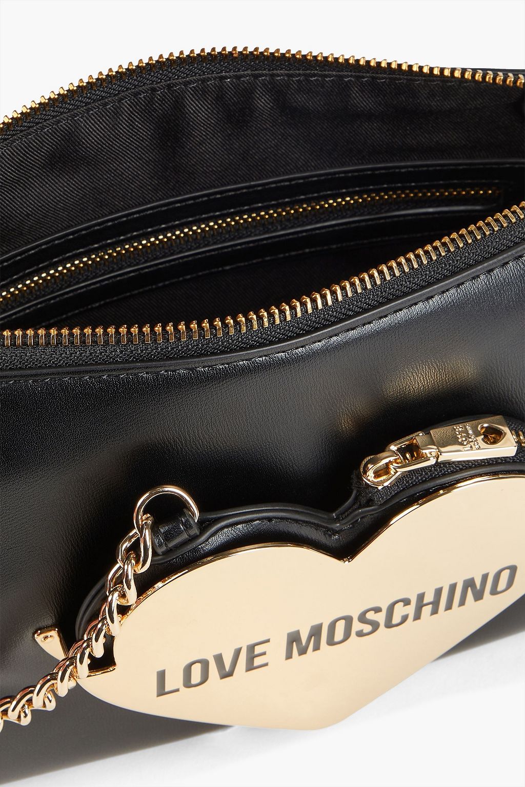LOVE MOSCHINO حقيبة كتف من الجلد الصناعي