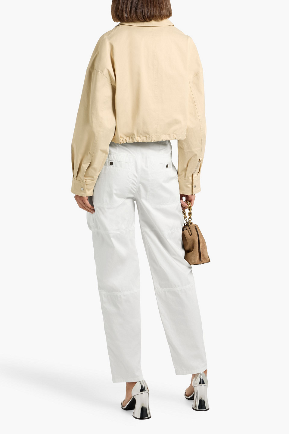 Isabel Marant Ferima Cotton-poplin Cargo Pants