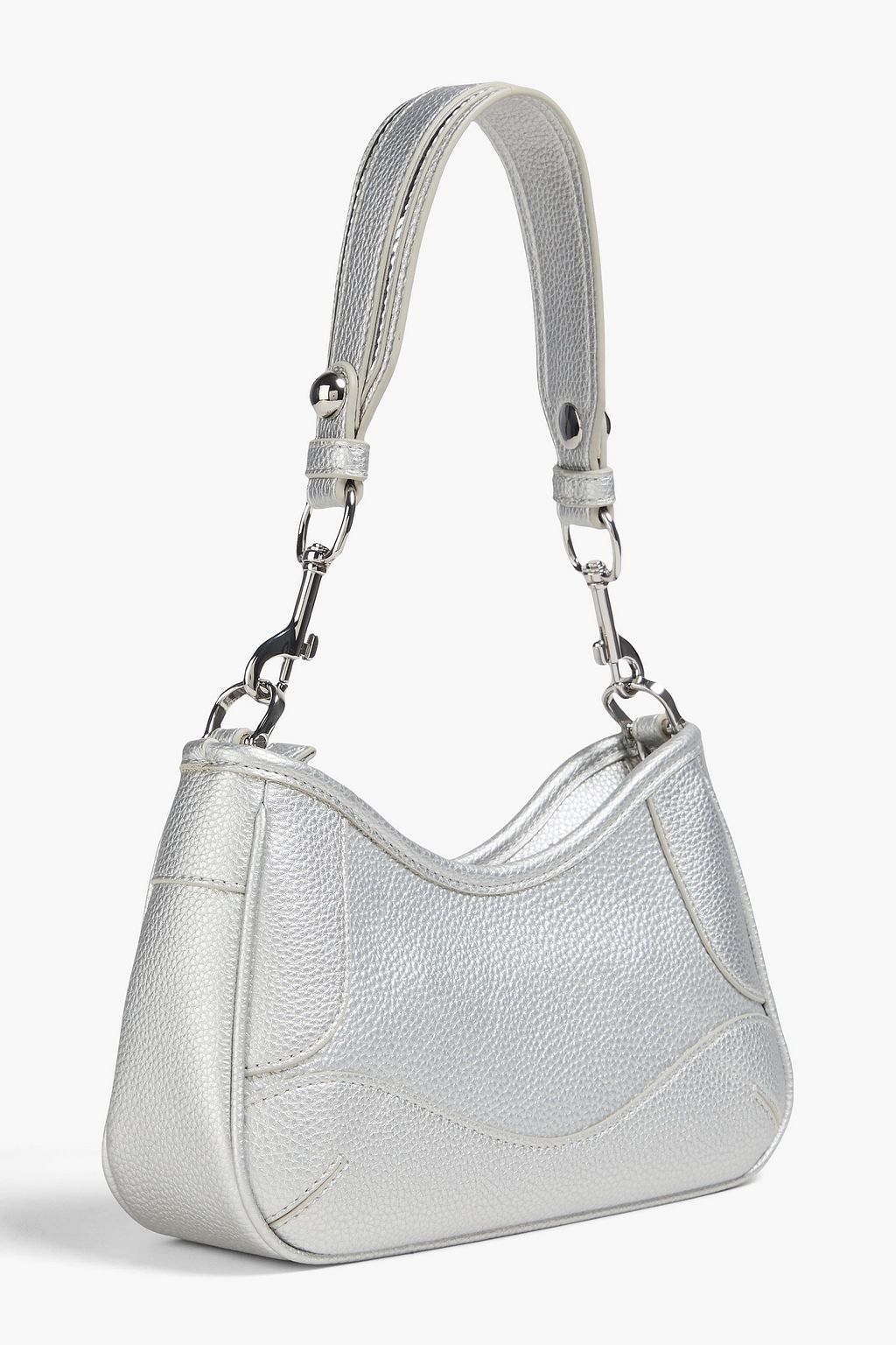 LOVE MOSCHINO Schultertasche aus Narbenleder mit Nieten