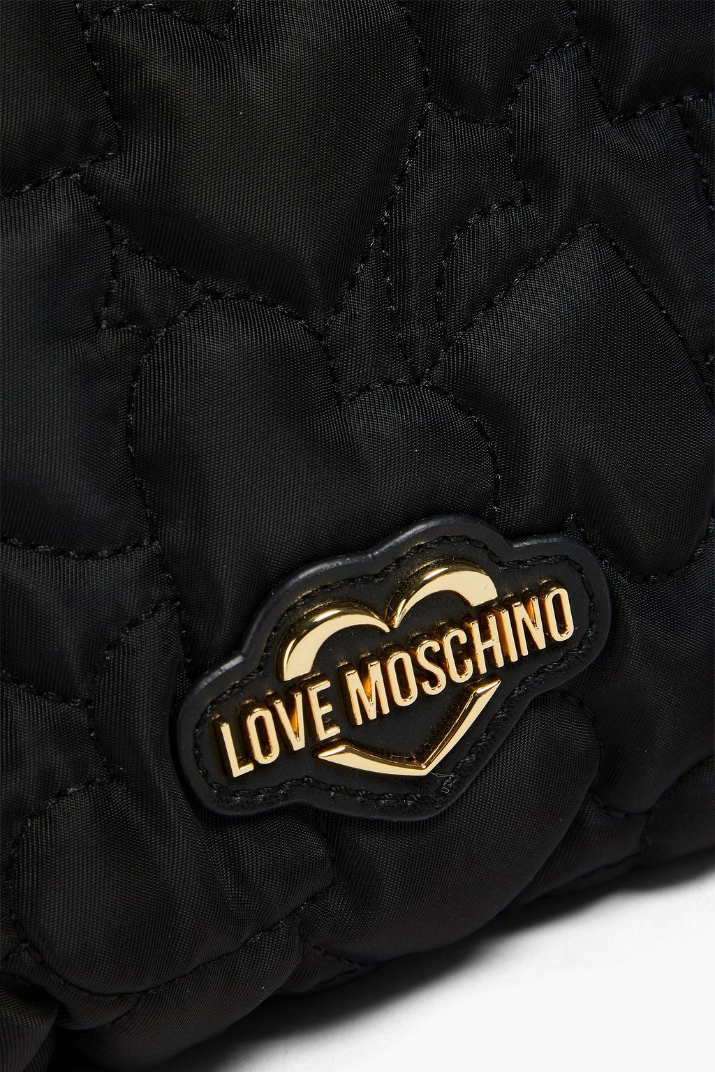 LOVE MOSCHINO Quilted shell shoulder bag