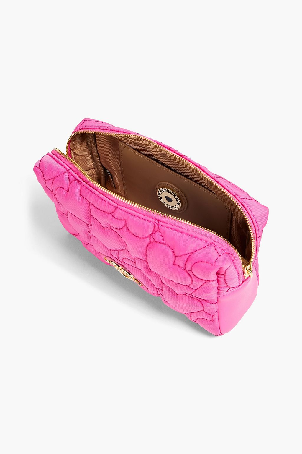 LOVE MOSCHINO Pochette aus gestepptem Twill
