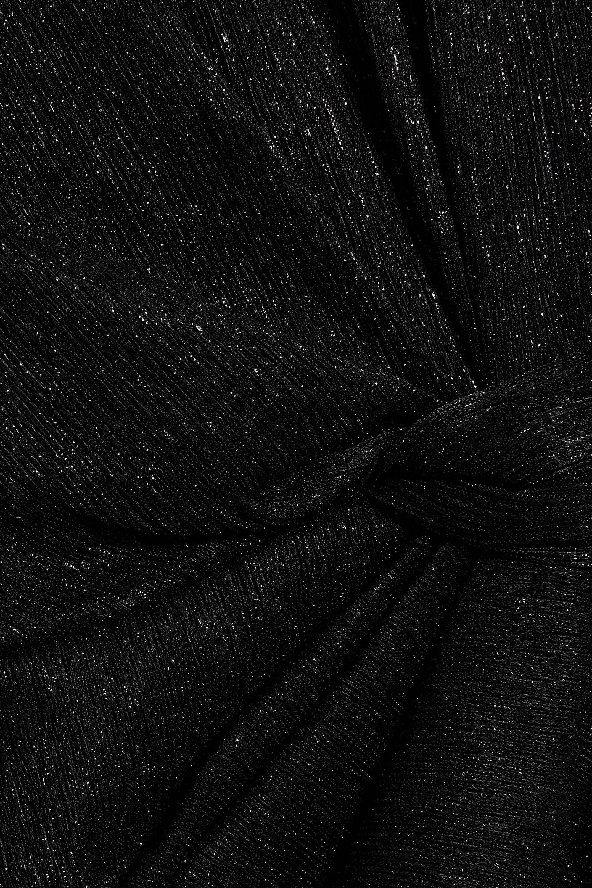 IRO Nowen twisted metallic tulle mini dress thumbnail