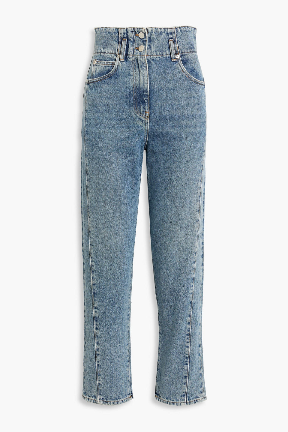 Harold high-rise straight-leg jeans