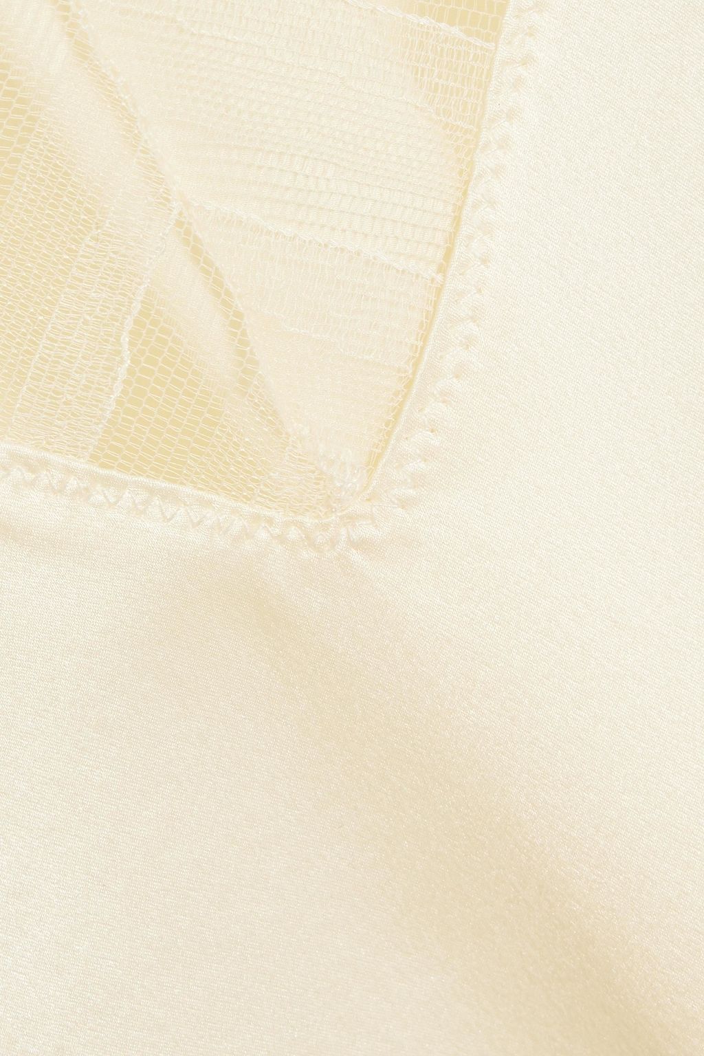 IRO Berwyn lace-trimmed silk-charmeuse camisole