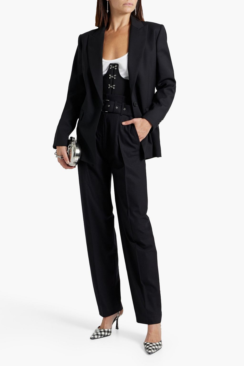 IRO Mella wool-blend twill blazer