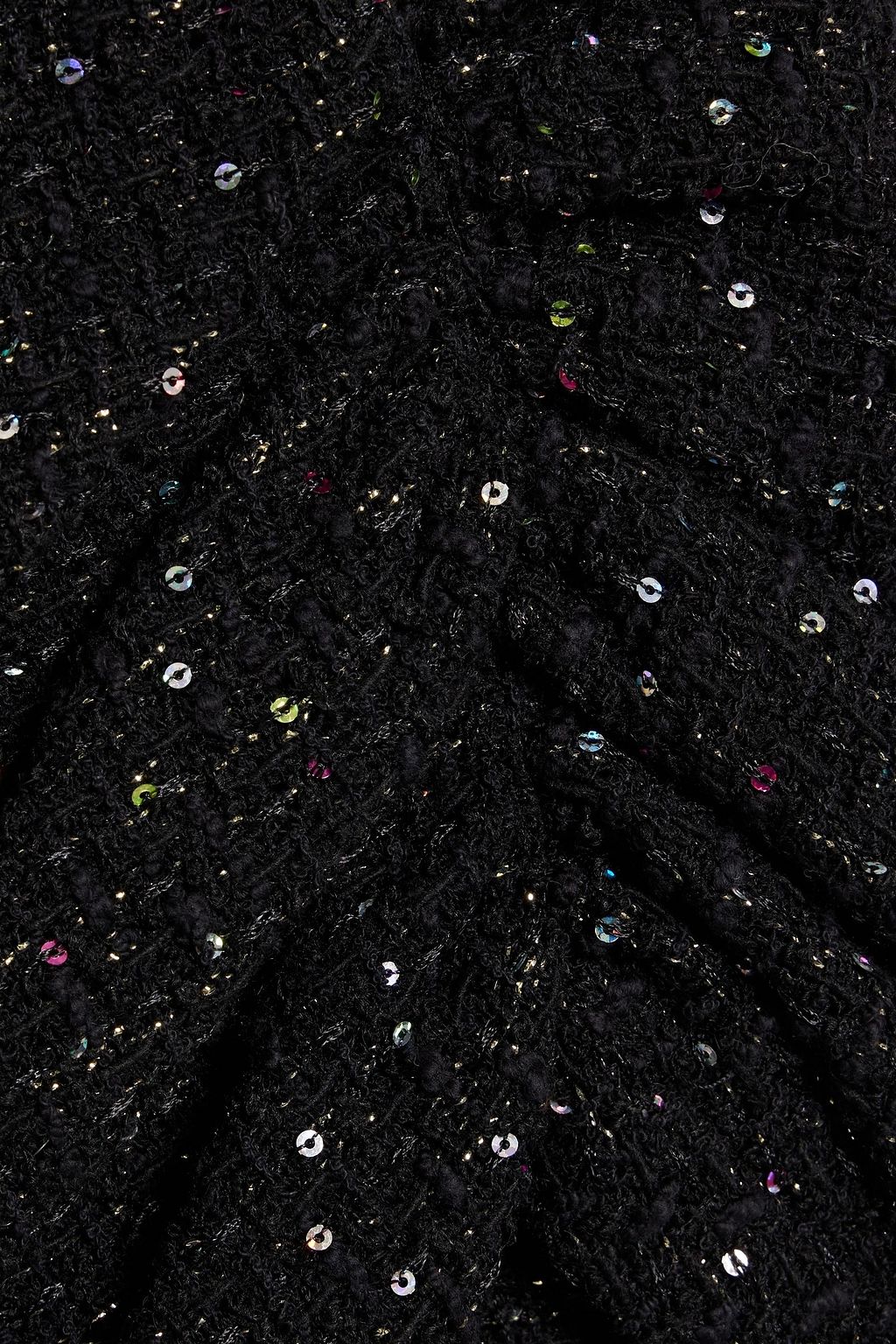 IRO Clarita sequin-embellished tweed mini skirt