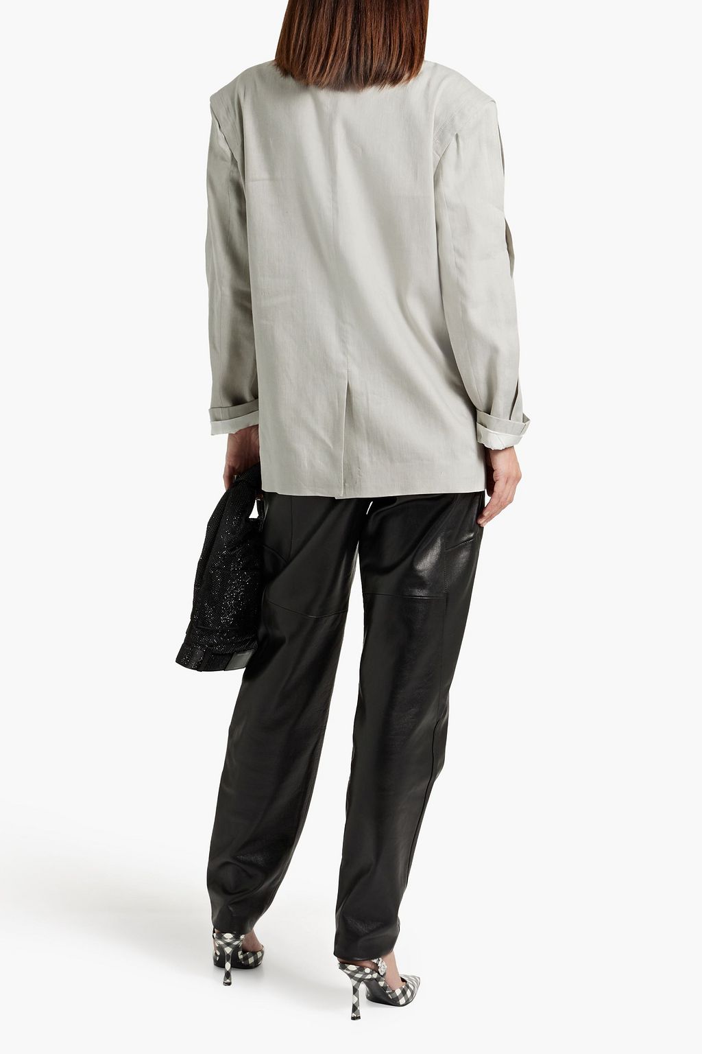 IRO Subi linen and cotton-blend blazer
