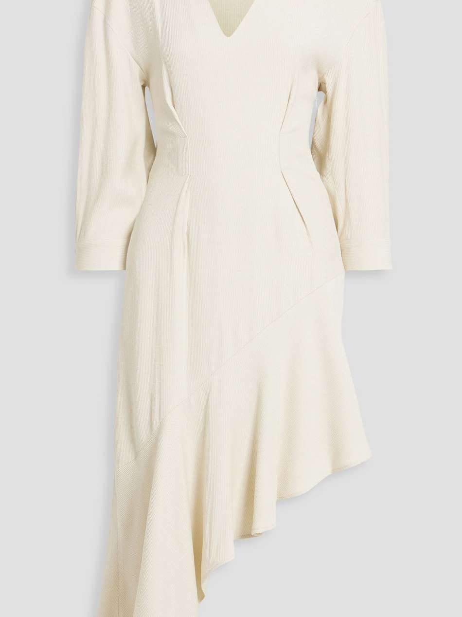 izae asymmetric chenille dress