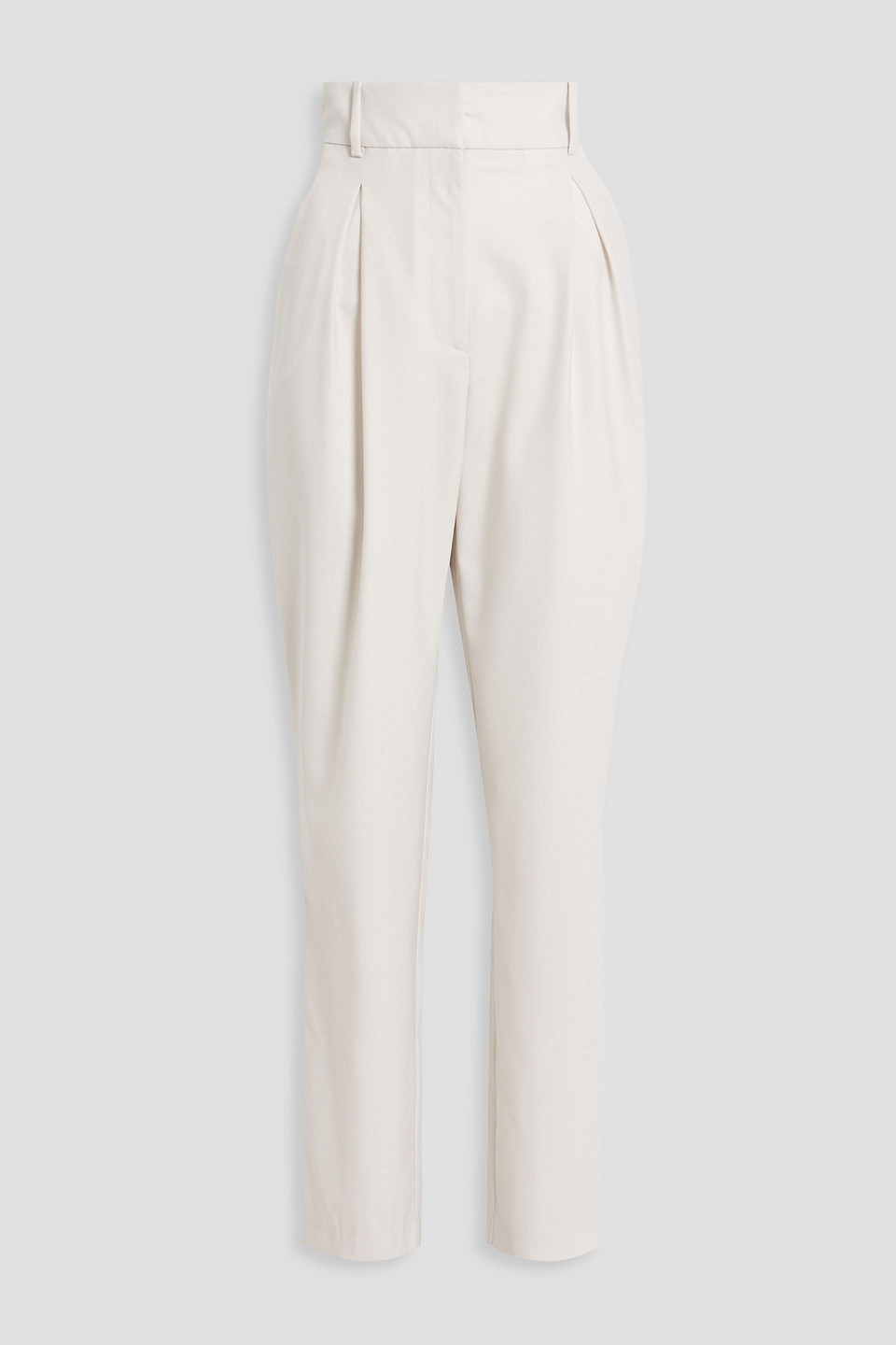 Iro Nahima High-waisted Pants In Ecru