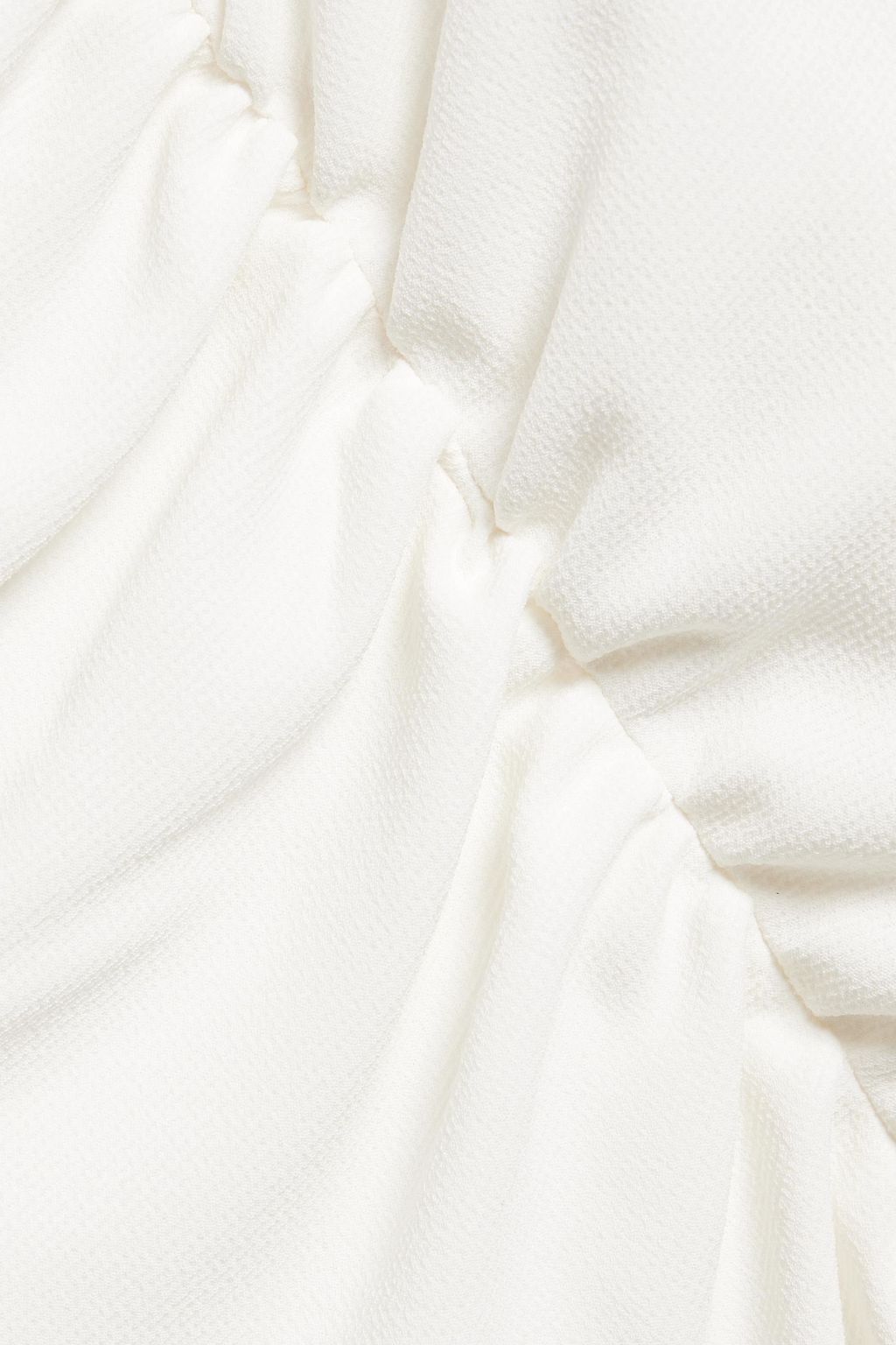 IRO Hagat ruched crepe maxi skirt