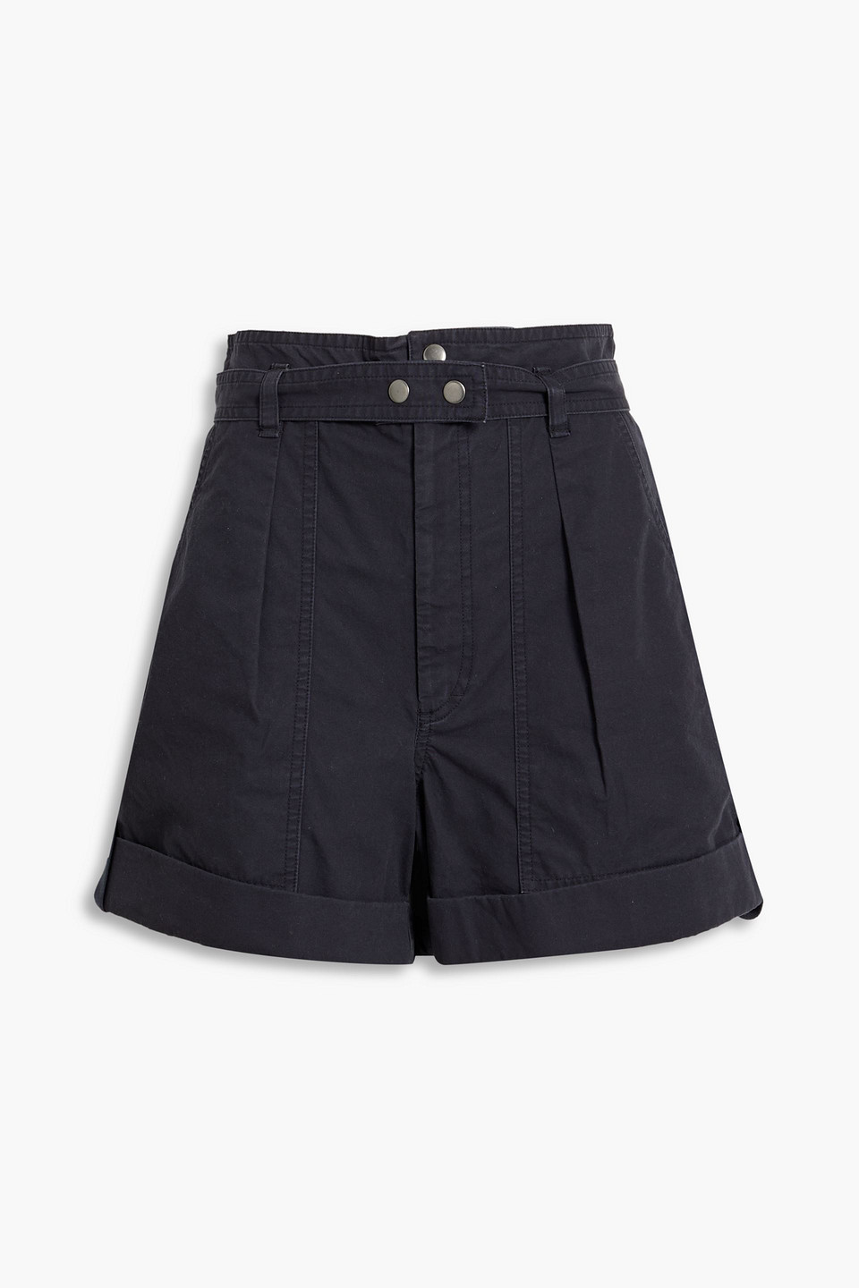 ISABEL MARANT ÉTOILE KALOSCO BELTED COTTON SHORTS
