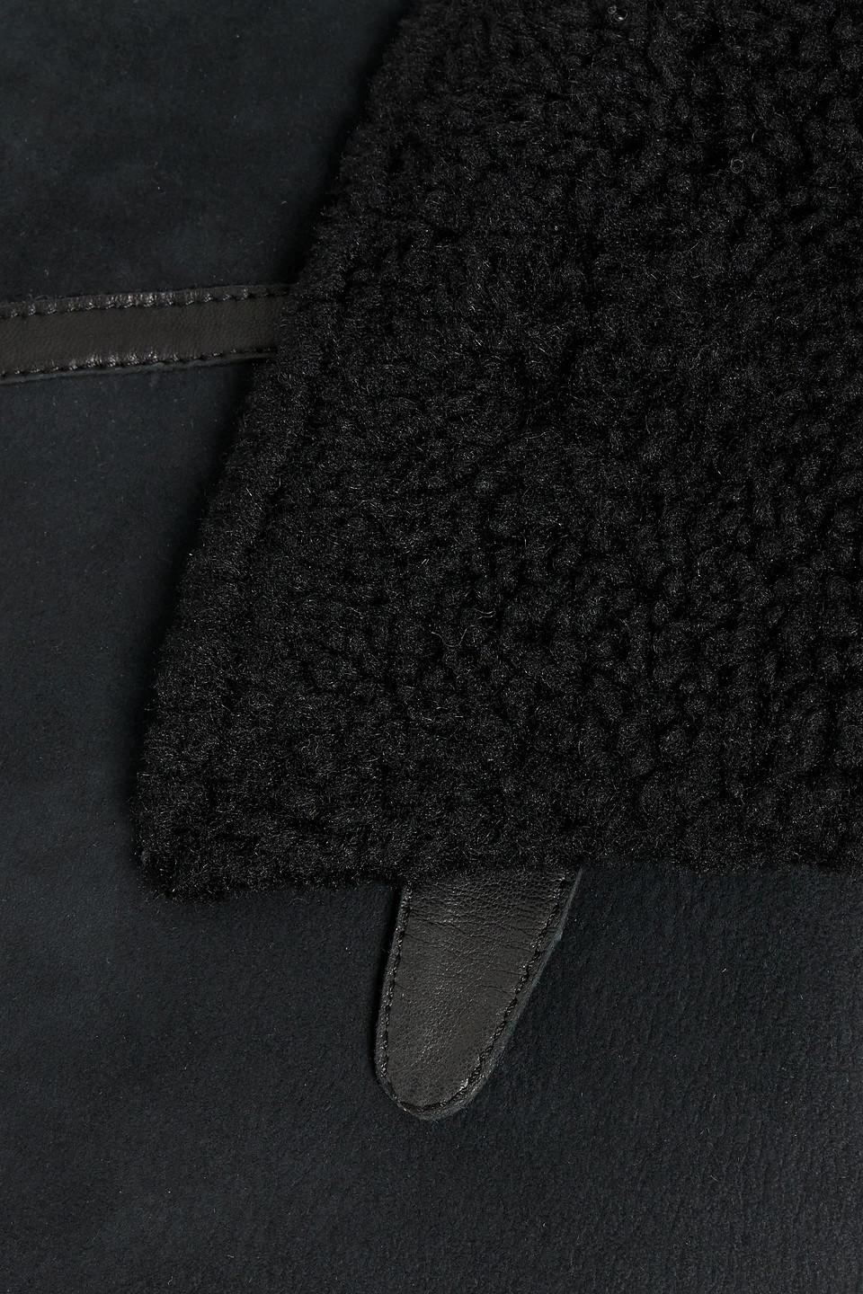 Isabel Marant Étoile Azario Shearling Biker Jacket In Black