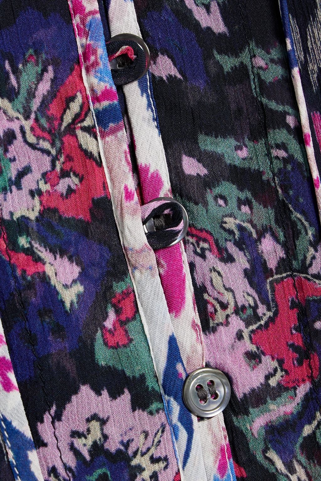 MARANT ÉTOILE Randia floral-print voile maxi dress