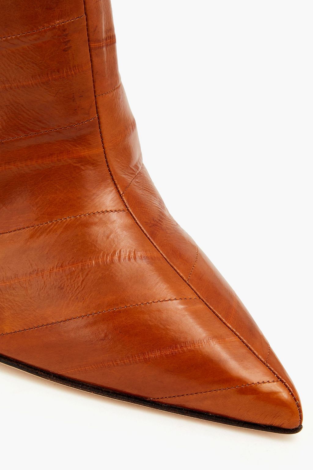 DOLCE&GABBANA Embellished eel ankle boots