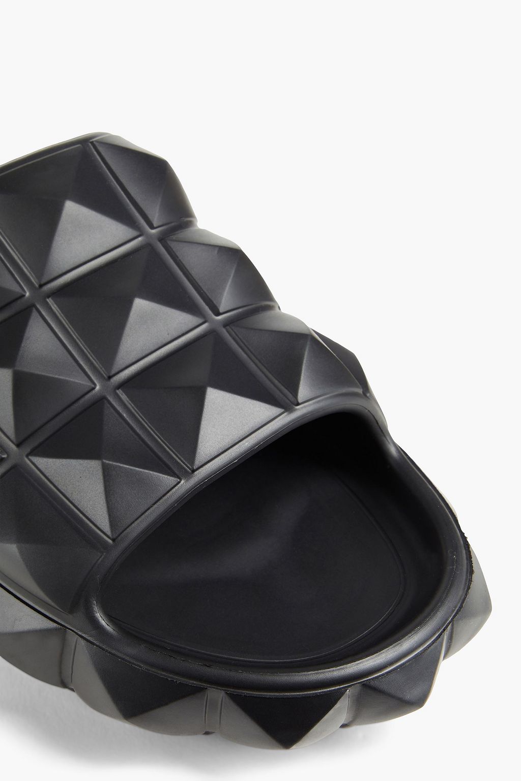 VALENTINO GARAVANI Roman Stud Turtle rubber slides
