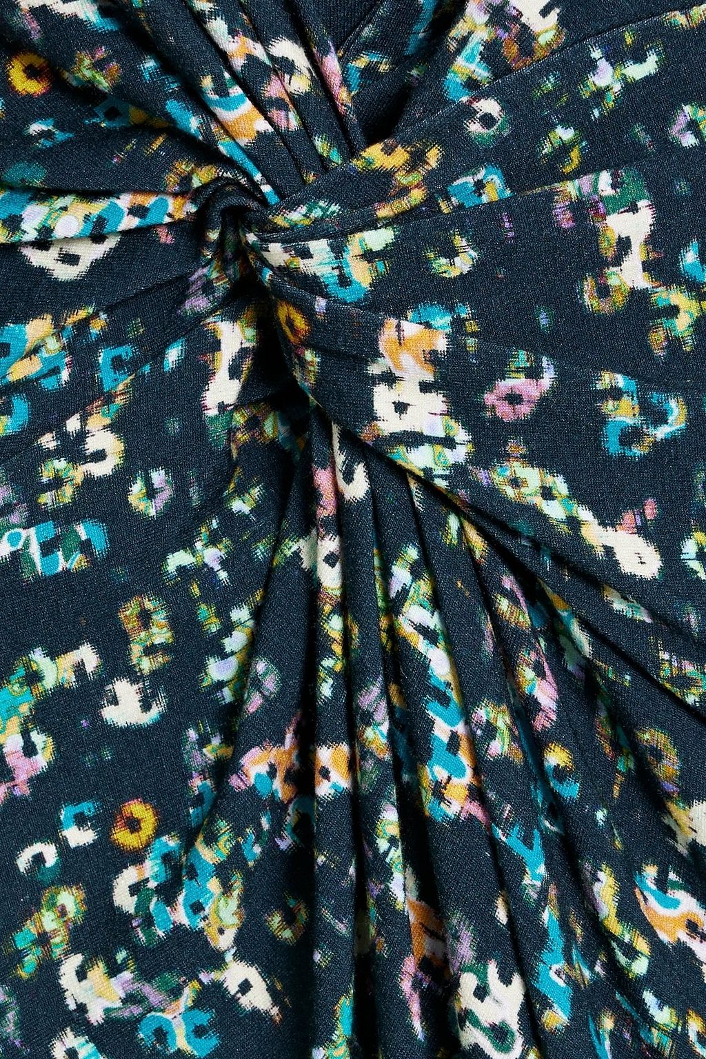 MARANT ÉTOILE Jadiya asymmetric printed stretch-jersey dress