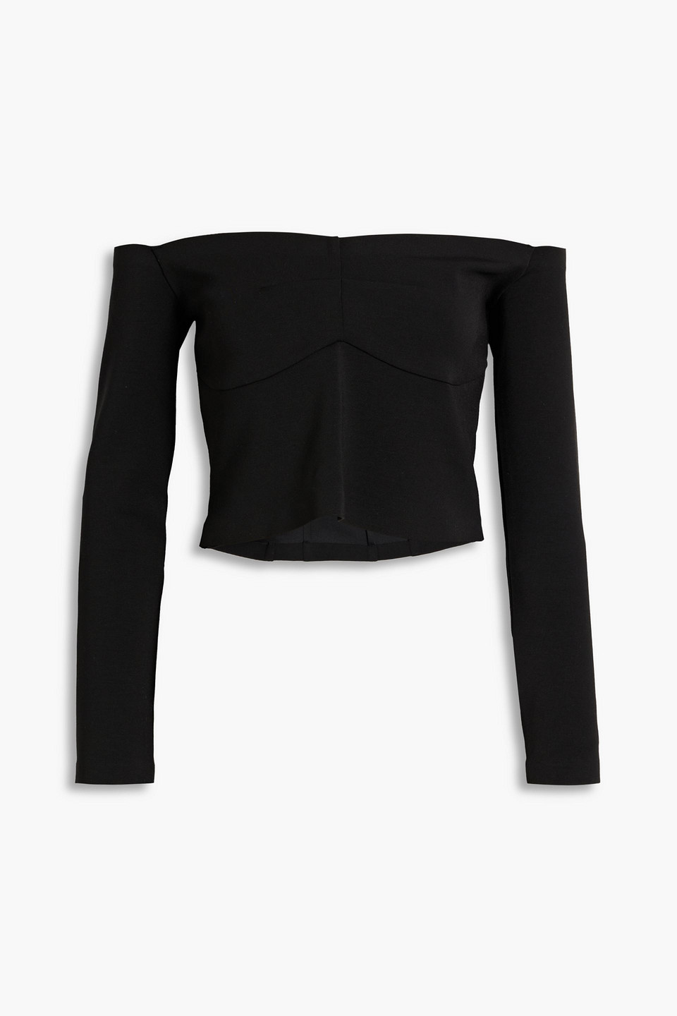 Iro Fantine Off-the-shoulder Stretch-jersey Top In Black