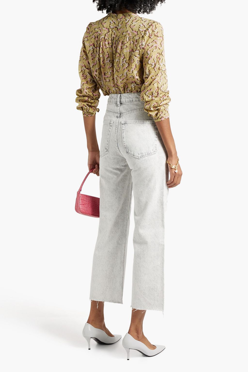 MARANT ÉTOILE Maria printed cotton-voile blouse