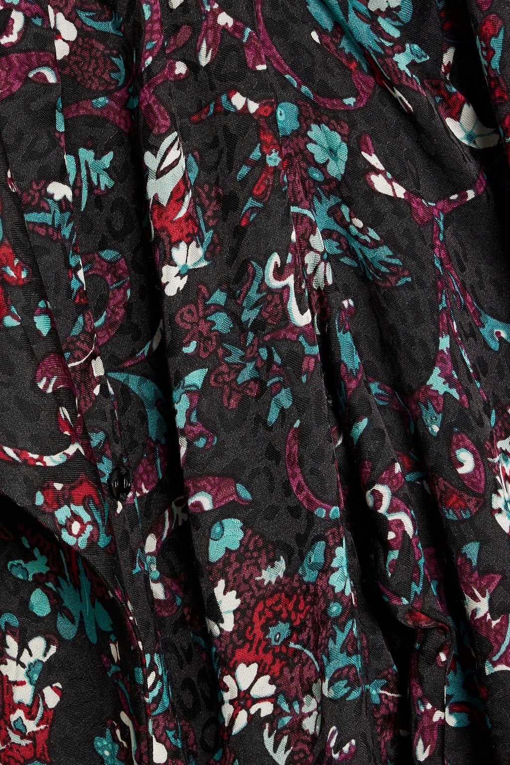 MARANT ÉTOILE Benson printed woven top