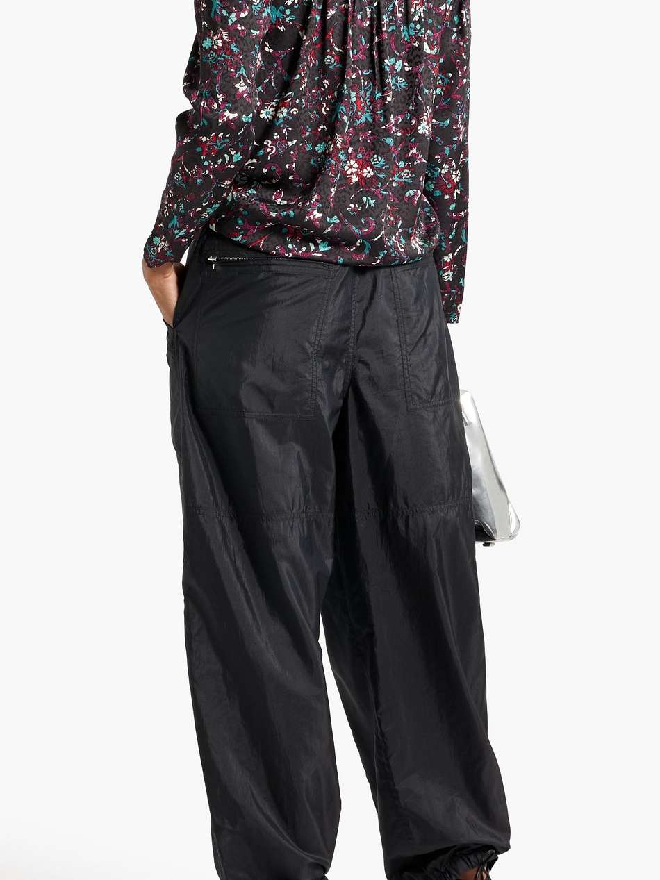 benson printed woven top