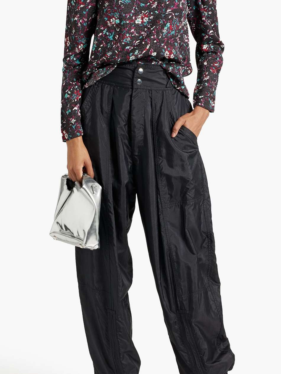 benson printed woven top