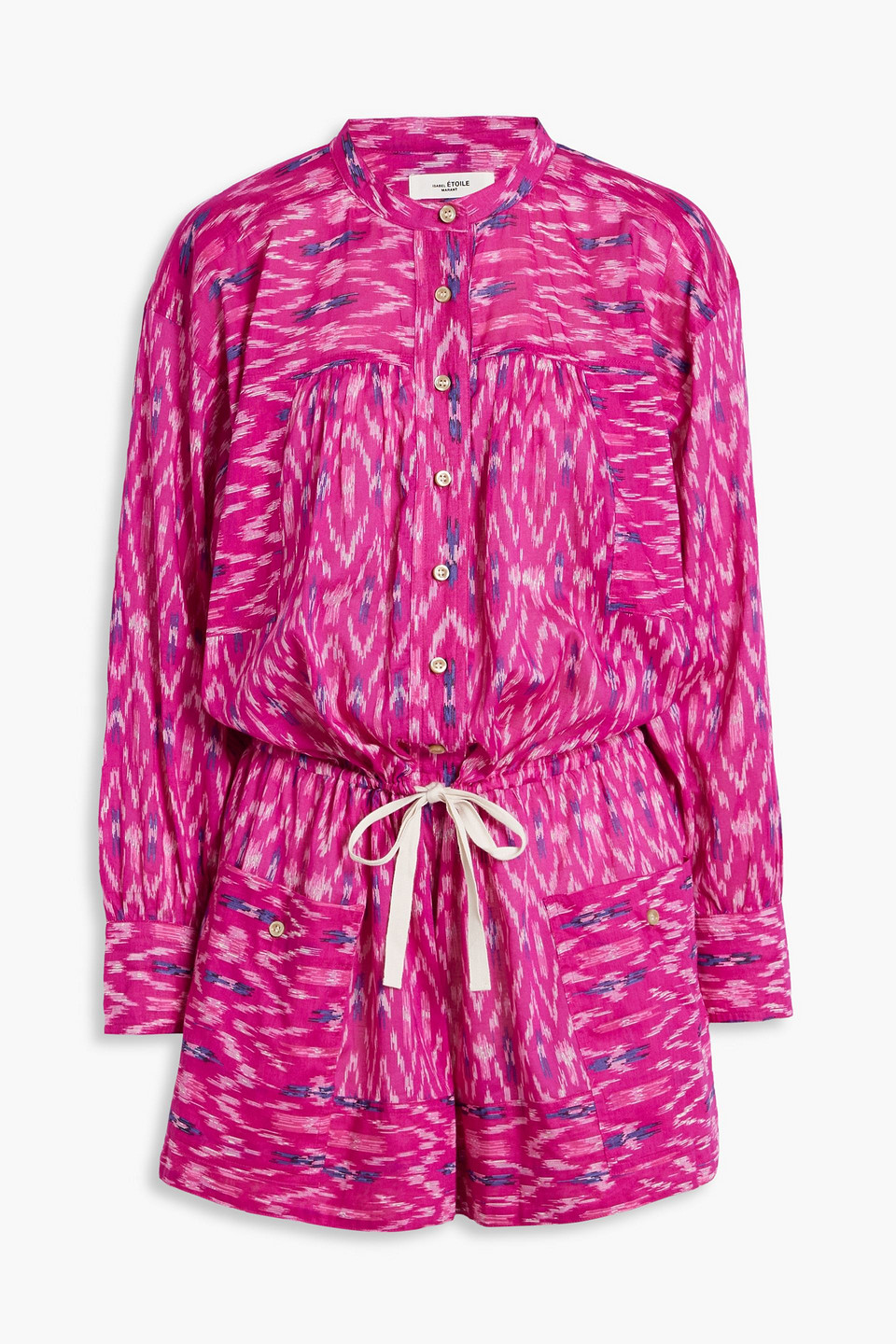 ISABEL MARANT ÉTOILE LEHANA PRINTED COTTON-VOILE PLAYSUIT