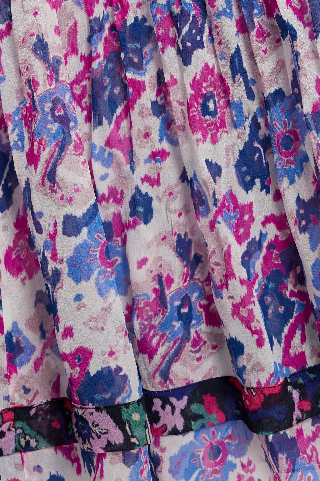 MARANT ÉTOILE Randia floral-print voile maxi dress