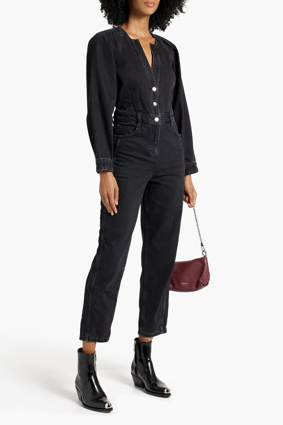 Iro Tiase Jumpsuit In Black