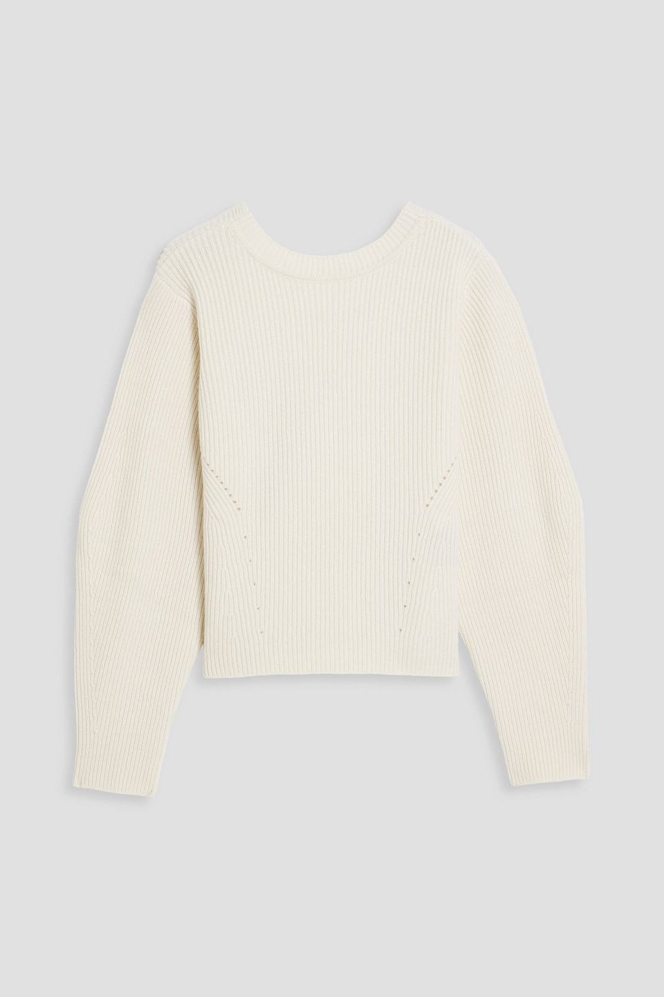 Lisa Yang White Sony Sweater In Cream