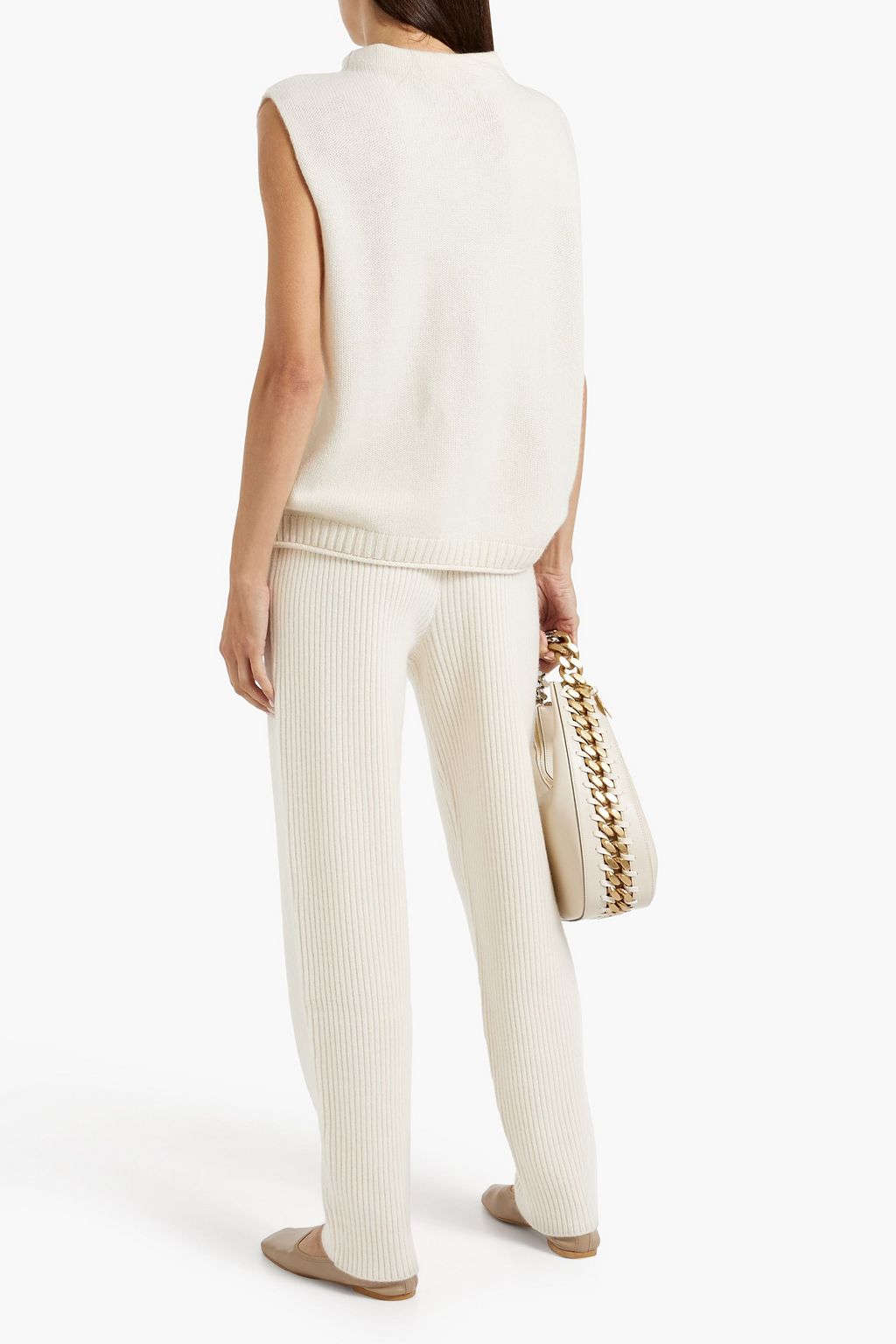 LISA YANG May ribbed cashmere skinny pants