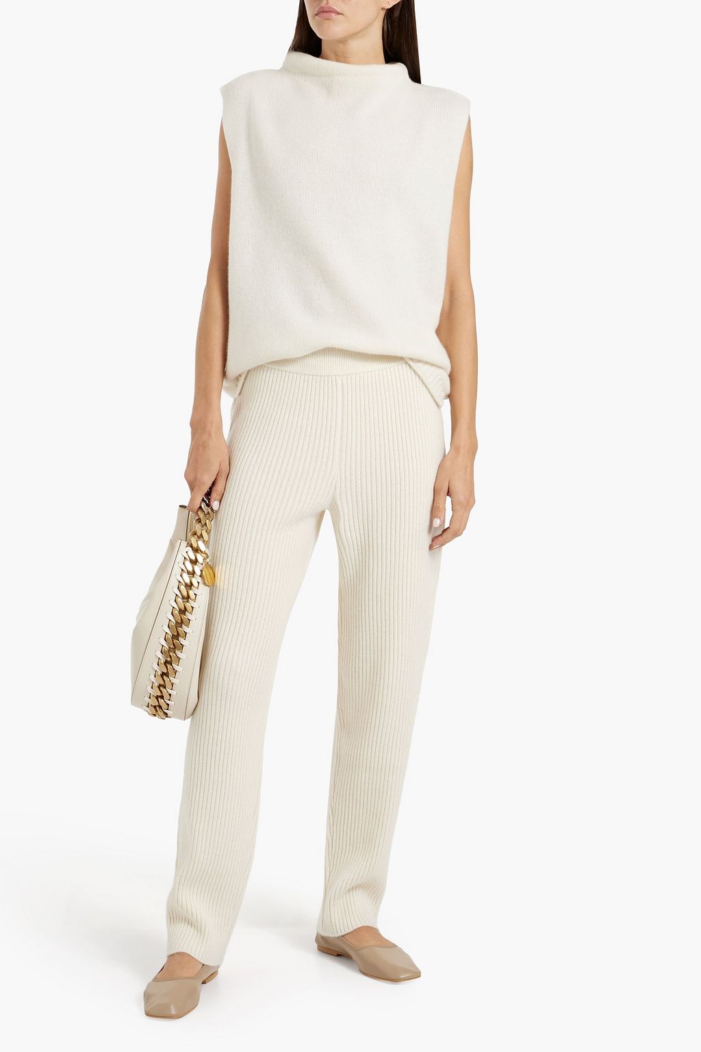 LISA YANG May ribbed cashmere skinny pants