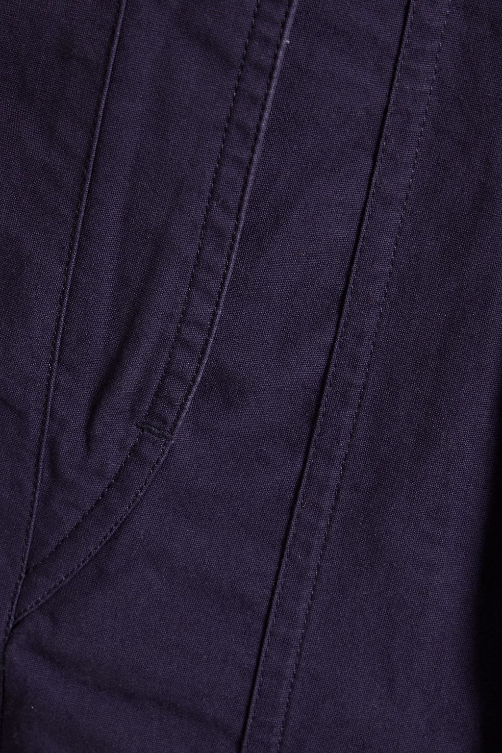 MARANT ÉTOILE Rowina pleated cotton-canvas tapered pants