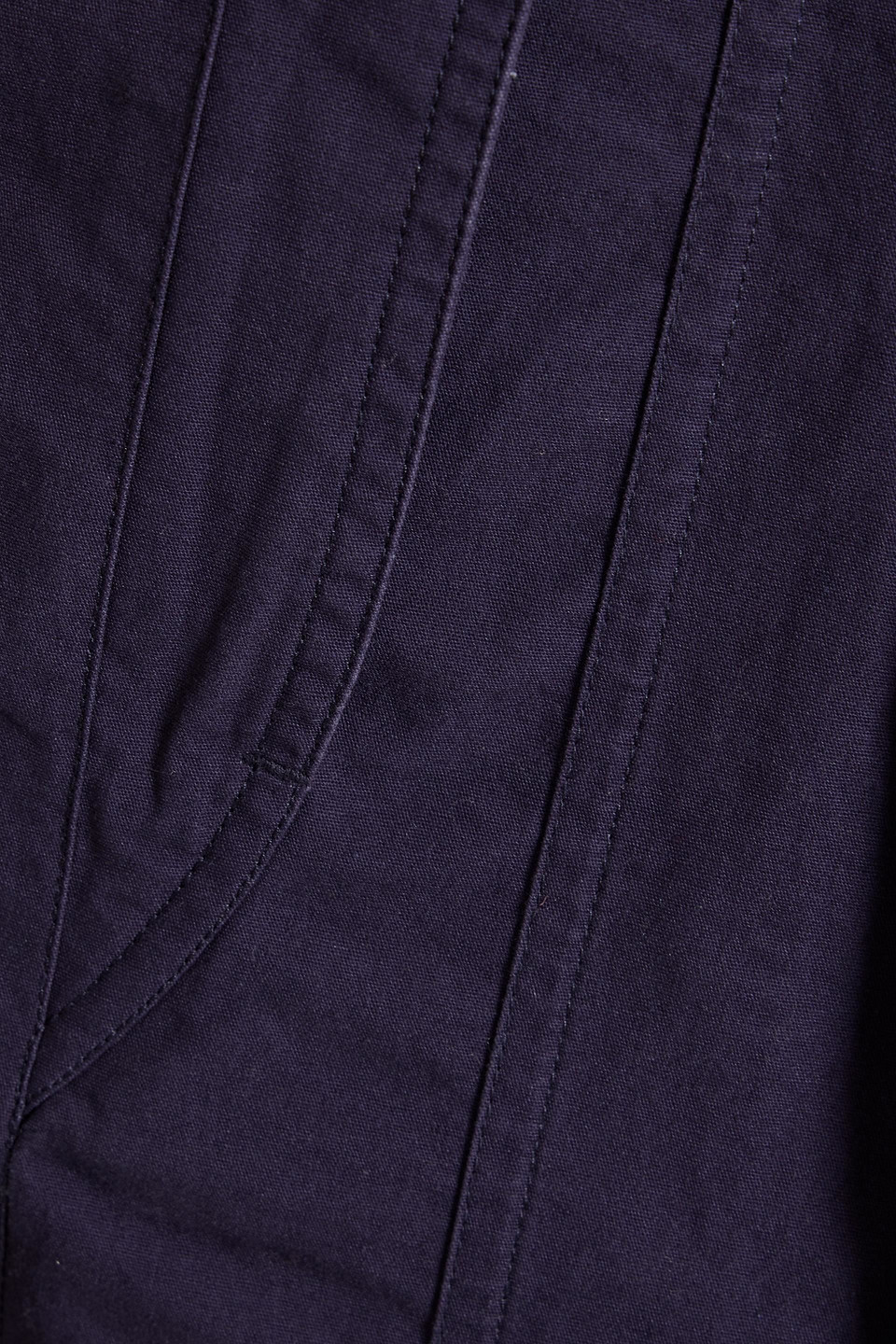 Isabel Marant Étoile Rowina Pleated Cotton-canvas Tapered Pants In Dark Purple