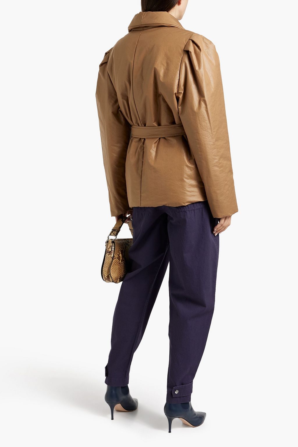 ISABEL MARANT Cilabadi padded shantung jacket