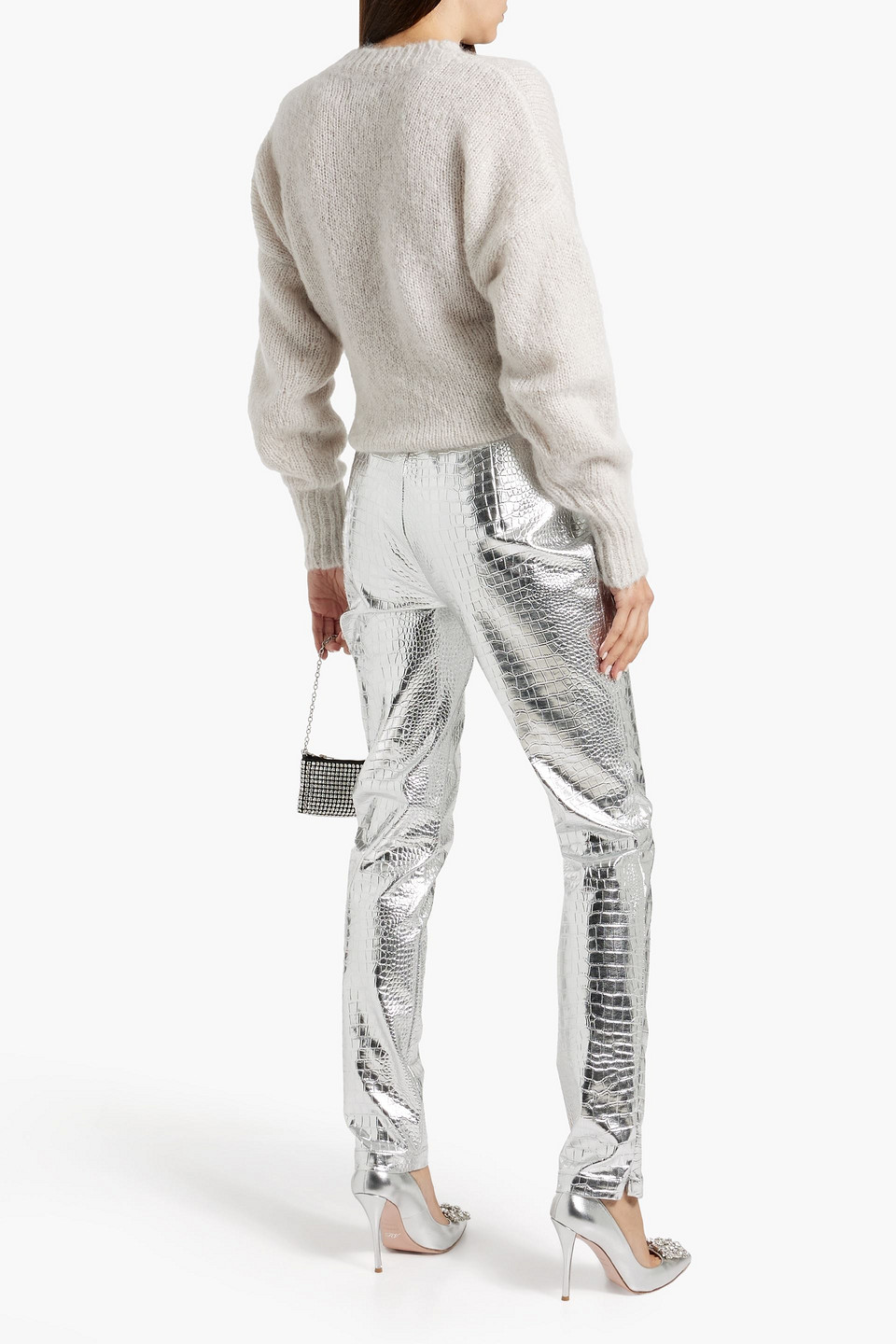 Isabel Marant Estelle Mohair-blend Sweater In Ecru